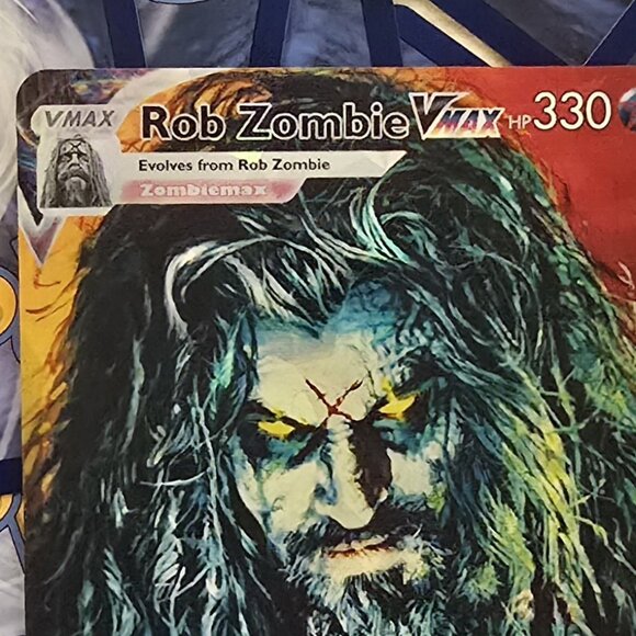 Rob Zombie Pokemon Card - White Zombie - Picture 6 of 8